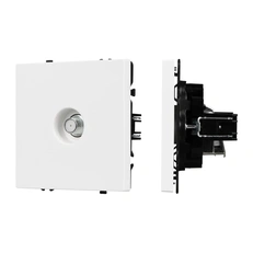 Изображение ARL NOBE Розетка спутник софт-тач белый кварц SCT-MST1-SFPL-WH (SAT) (Arlight, -)