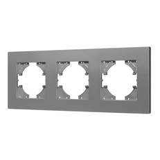 Изображение Рамка пластиковая FRM-PERIO-PL-3-GR (Arlight, -)